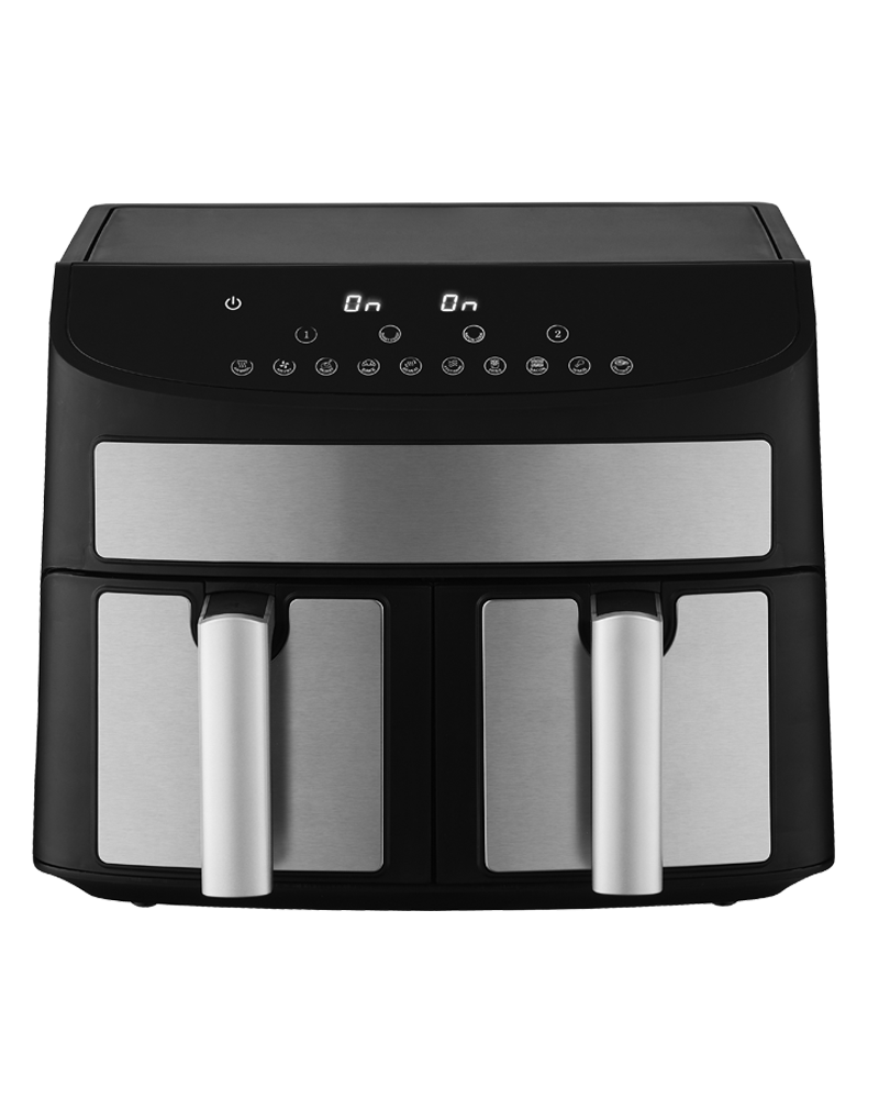 7.0LDUAL BASKET AIR FRYER HIC-AF-9001DG